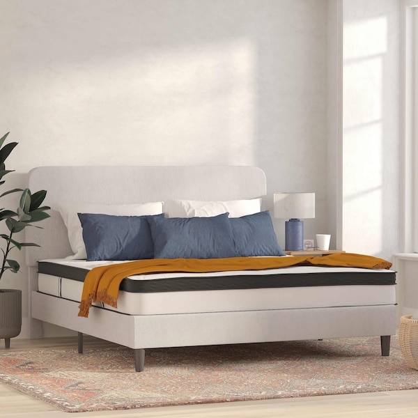 Flash Furniture 10" Hybrid Mattress, King Mattress in a Box CL-E230P-R-K-10-GG - main
